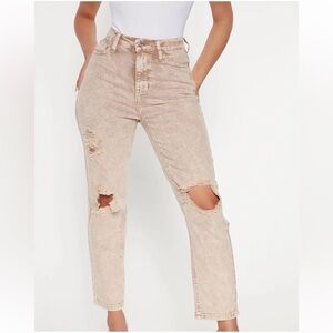 Stone Wood Straight Leg Jeans